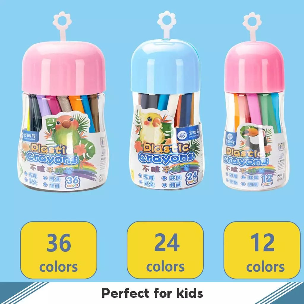 Non-Toxic Easy to Clean Crayons