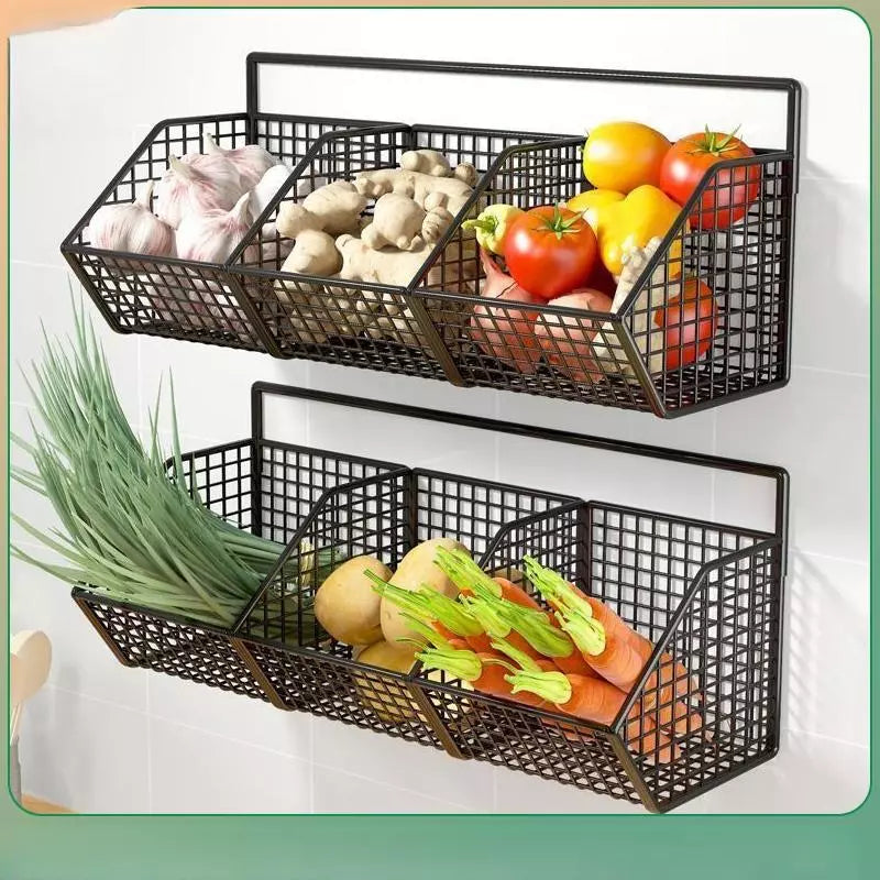 Kitchen Wall Hanging Shelf Rack