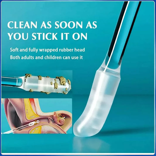 24PCS Sticky Ear Wax Removal Sticks