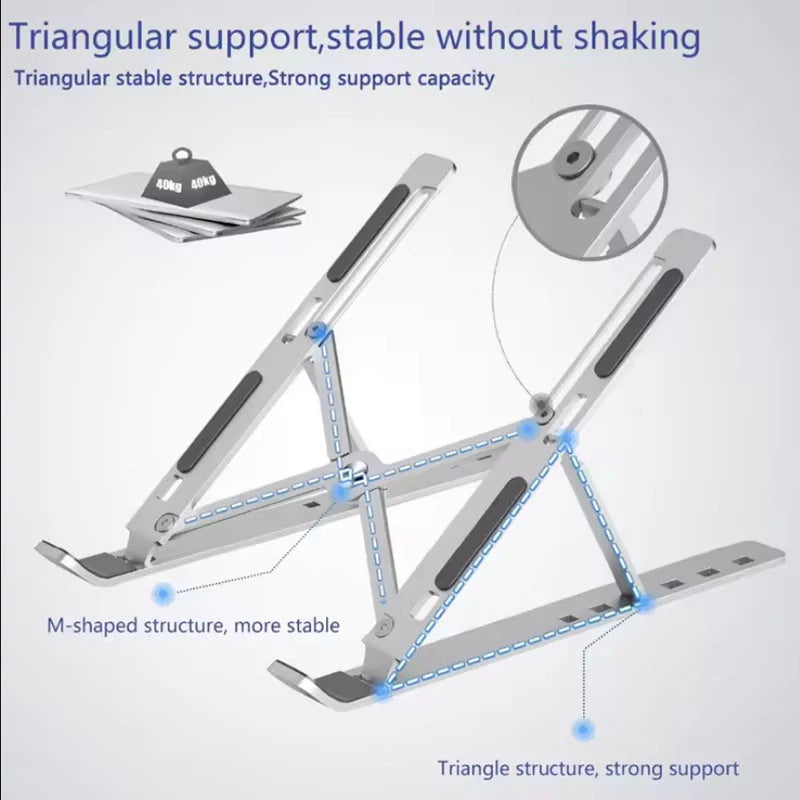 Adjustable Foldable Laptop Stand