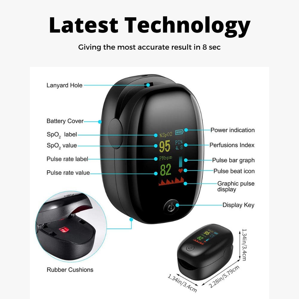 Medical Fingertip Pulse Oximeter