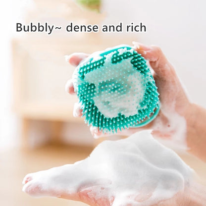 Soft Silicone Pet Shampoo Dispenser Brush