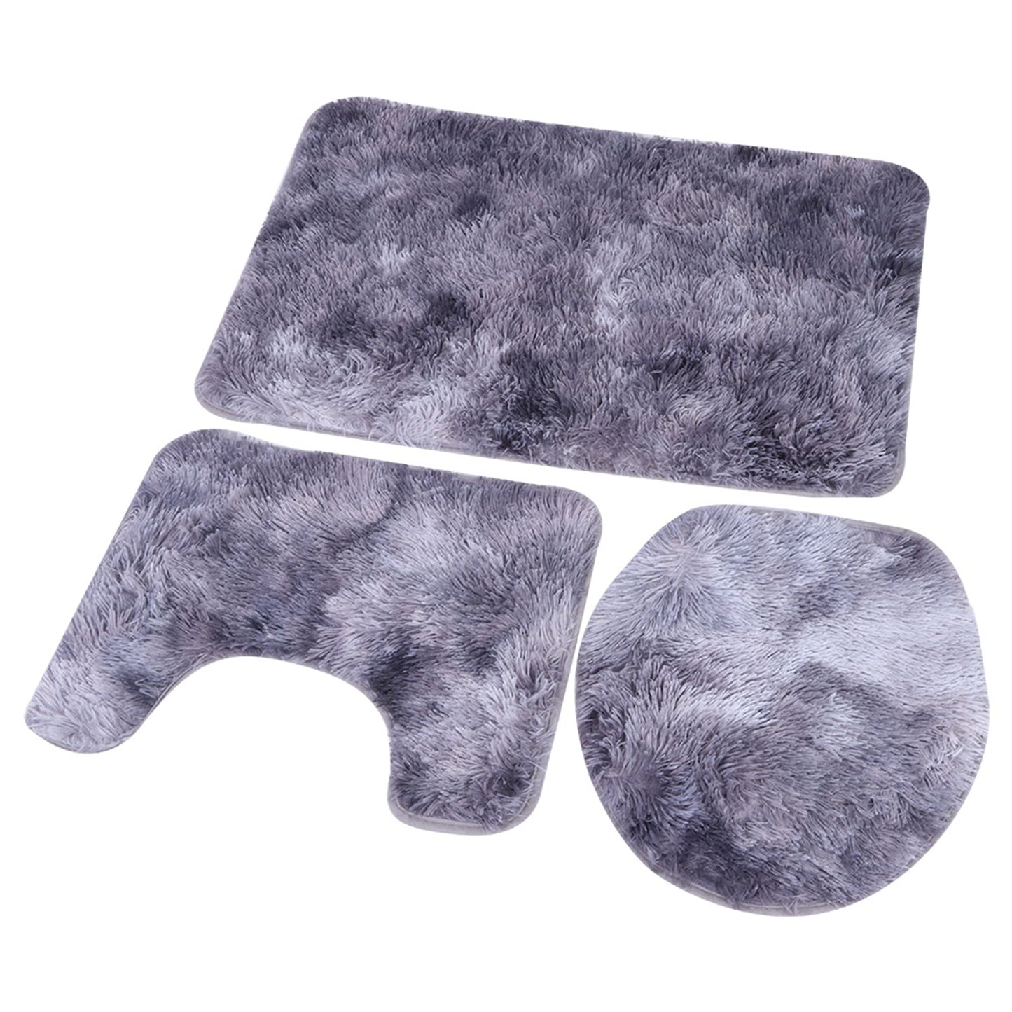 3PCS Bathroom Mat Set