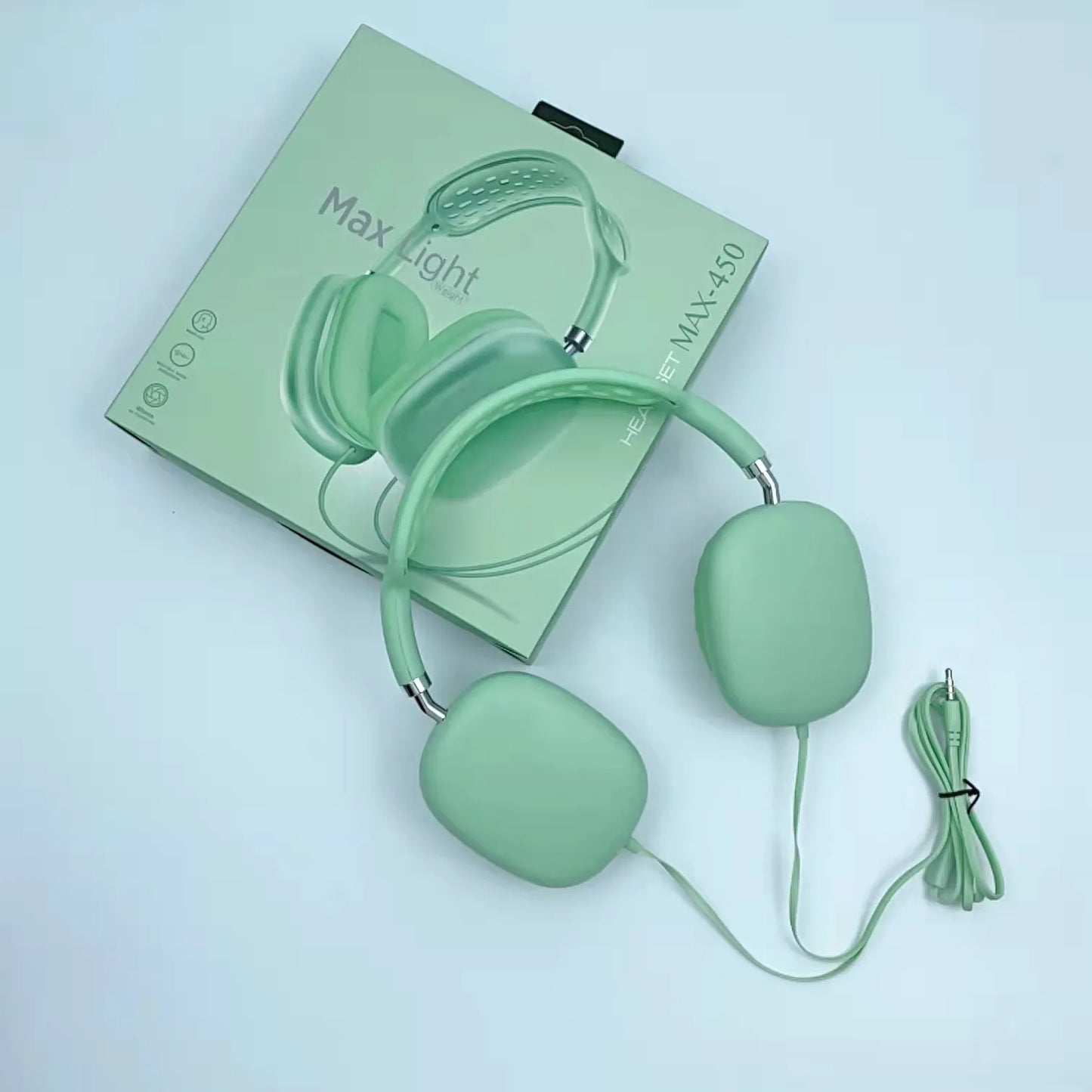 Max-450 Headphones with Built-In Mic