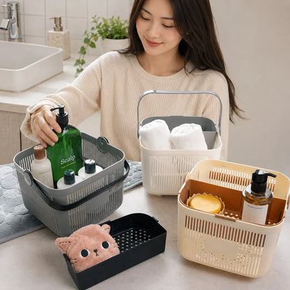 Double Layer Portable Shower Caddy