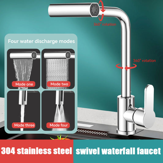 4 Modes Mechanical Kitchen Faucet
