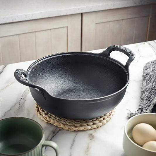 Cast Iron Double Ear Stew Pot