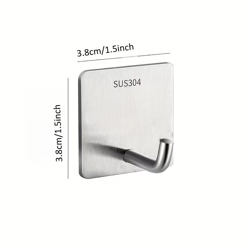 Stainless Steel Adhesive Hook