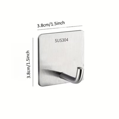 Stainless Steel Adhesive Hook