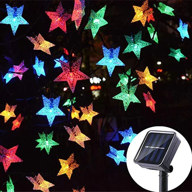 30 LED Solar Christmas Lights