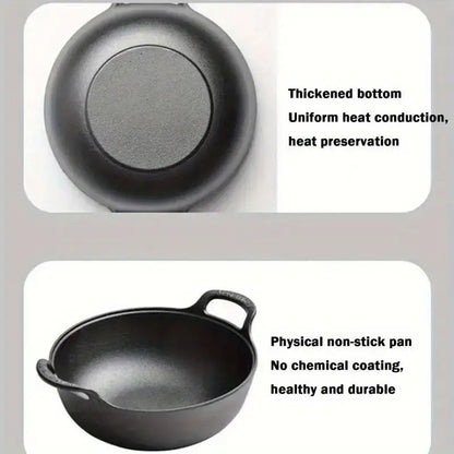 Cast Iron Double Ear Stew Pot