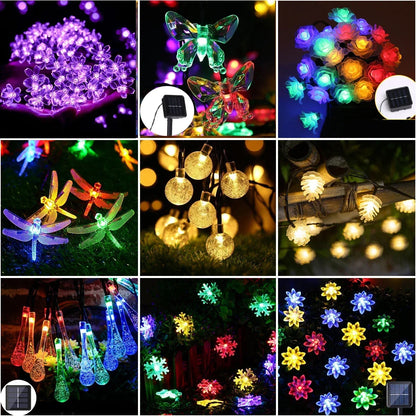 30 LED Solar Christmas Lights
