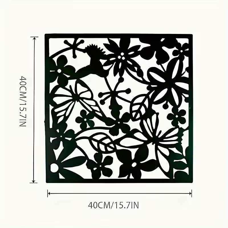 Hollow Hanging Screen Room Divider