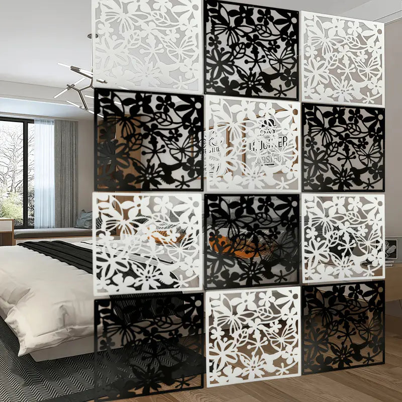 Hollow Hanging Screen Room Divider