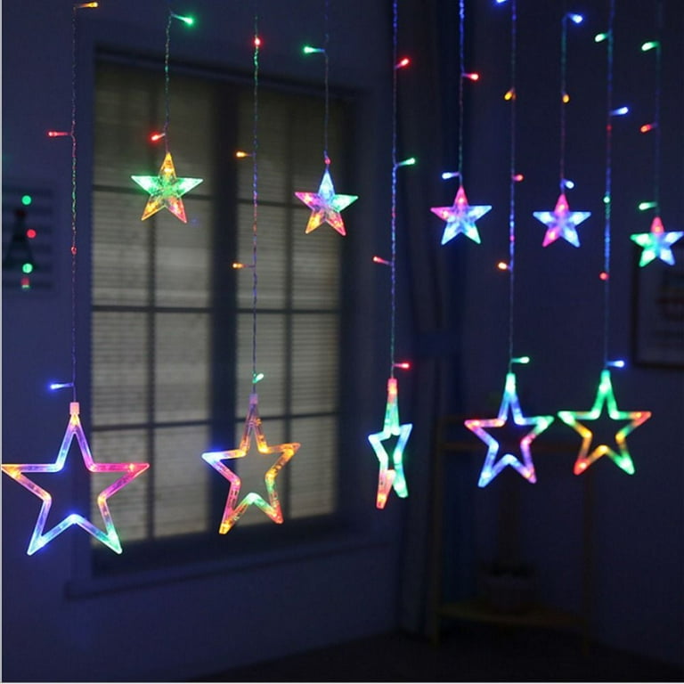 Star Curtain LED String Lights