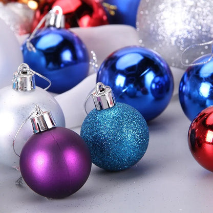 20pcs Set Christmas Balls Ornaments