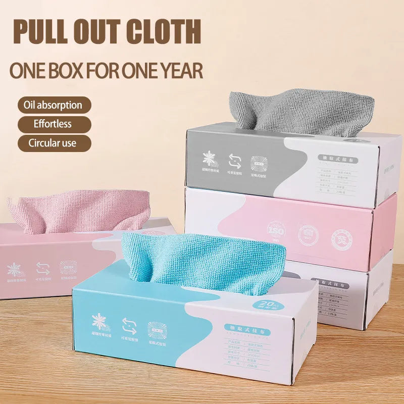 BUY 1 GET! 20pcs/Box Disposable Microfiber Cleaning Cloth