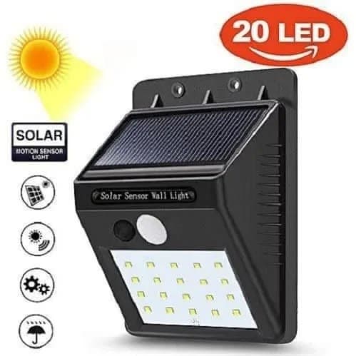 Solar Motion Sensor LED Lights