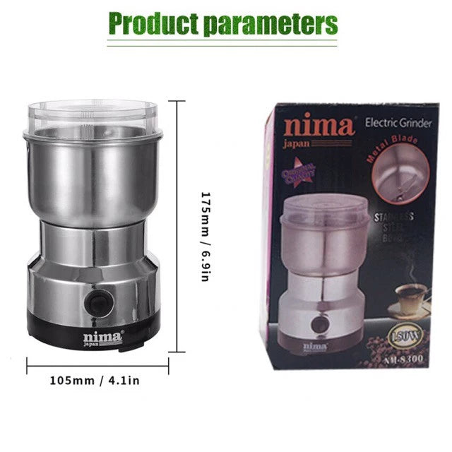 NIMA Stainless Steel Multifunctional Electric Grinder