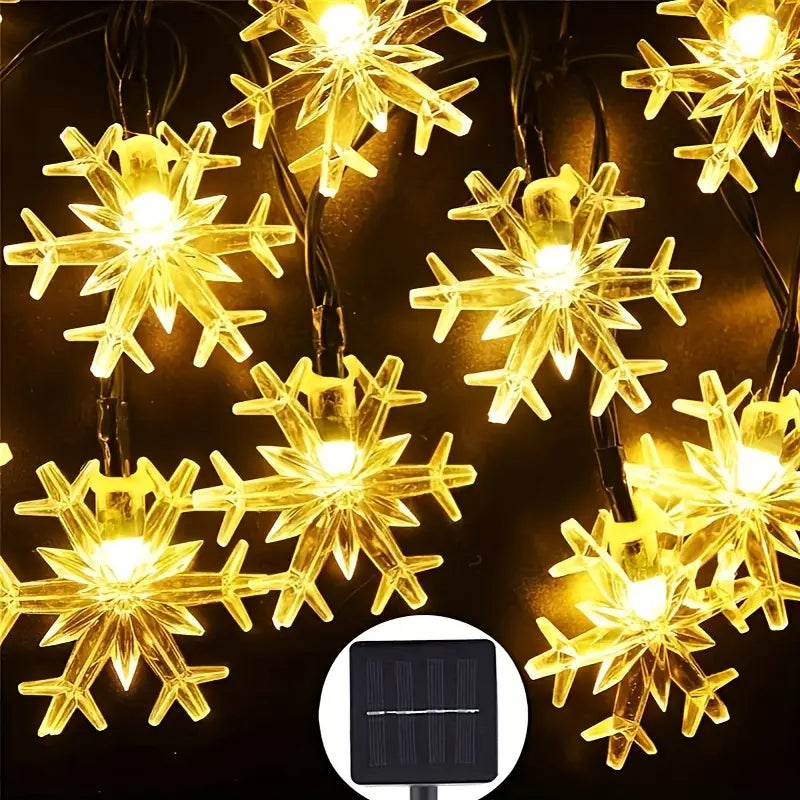 30 LED Solar Christmas Lights
