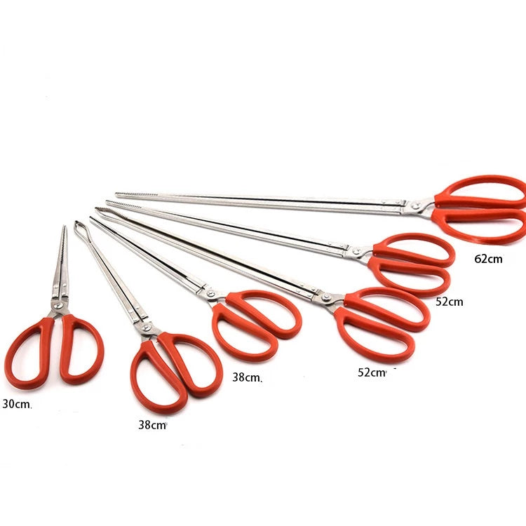 Multifunctional Stainless Steel Long-reach Scissor Tong