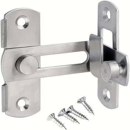 90-Degree Stainless Steel Door Latch