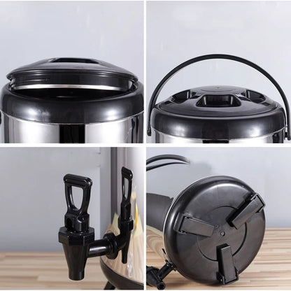 Stainless Steel Insulated Hot & Cold Drink Dispenser