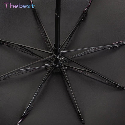 Magic UV Folding Sun/Rain Windproof Flowering Umbrella