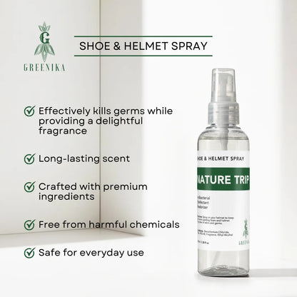 GREENIKA Shoe & Helmet Deodorizer Spray