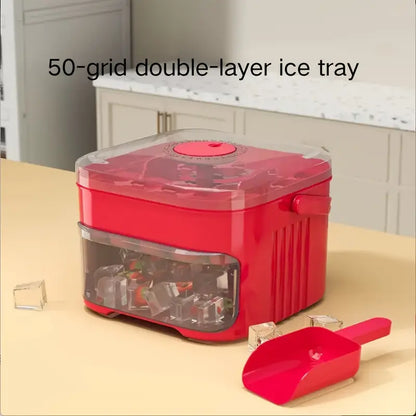 Easy Press Ice cube Maker Bucket