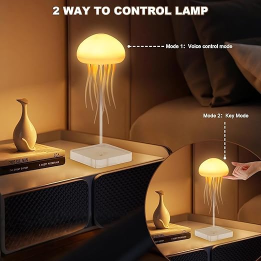 Jellyfish LED Night Light with Dancing Legs