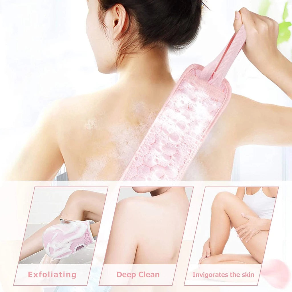 3-Piece Exfoliating Body Scrubber Set