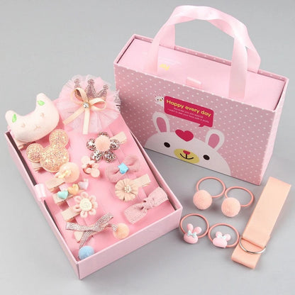 18-Piece Kids Hair Accessories Gift Box Set
