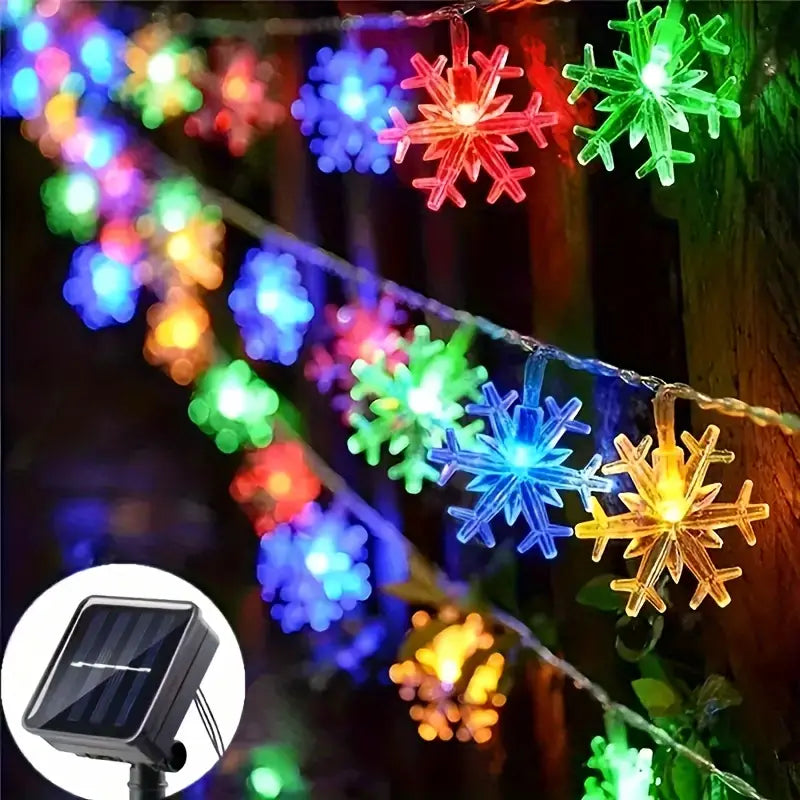 30 LED Solar Christmas Lights