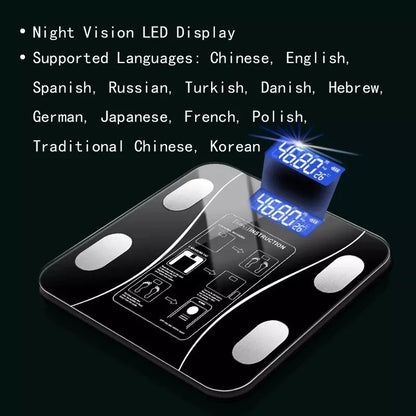 12-in-1 Bluetooth Body Fat Scale