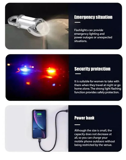 Mini Portable Keychain Flashlight