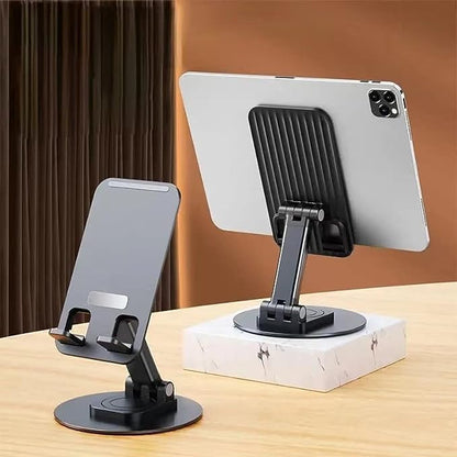 360° Rotation Anti-Skid Metal Base Cell Phone Stand