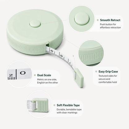 Retractable Soft Tape Measure