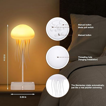 Jellyfish LED Night Light with Dancing Legs