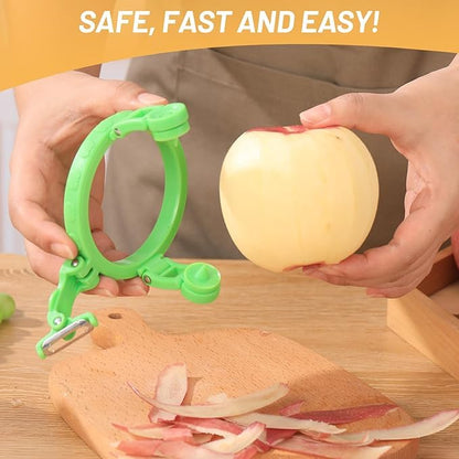 Foldable Manual Rotating Fruit Peeler
