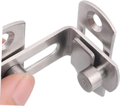 90-Degree Stainless Steel Door Latch