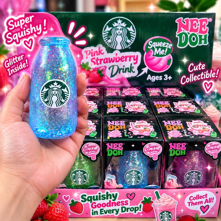 NeeDoh Starbucks Squishy Toy
