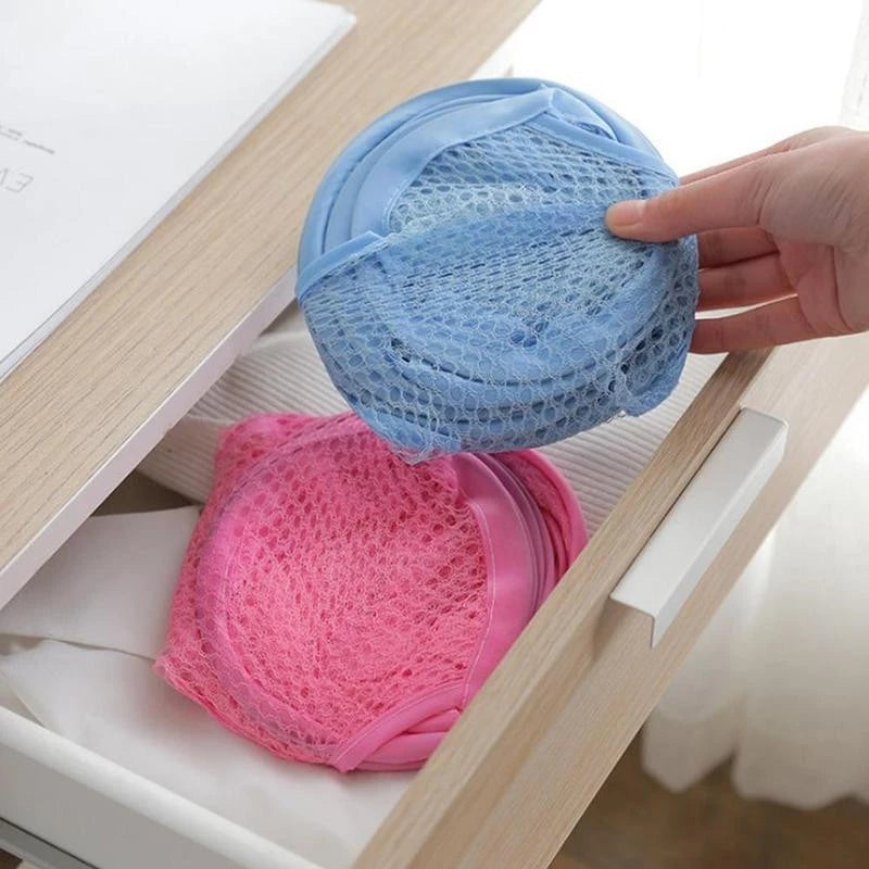 Foldable Pop-Up Mesh Laundry Basket
