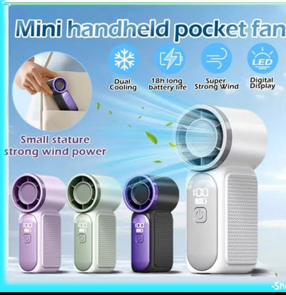 Mini Turbo Fan with LED Display