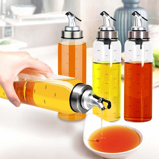 Glass Oil Seasoning Bottle 350ml