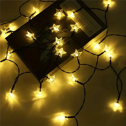 30 LED Solar Christmas Lights