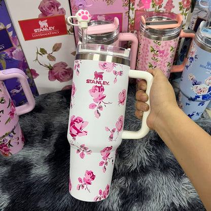 Floral Print Quencher H2.0 Tumbler