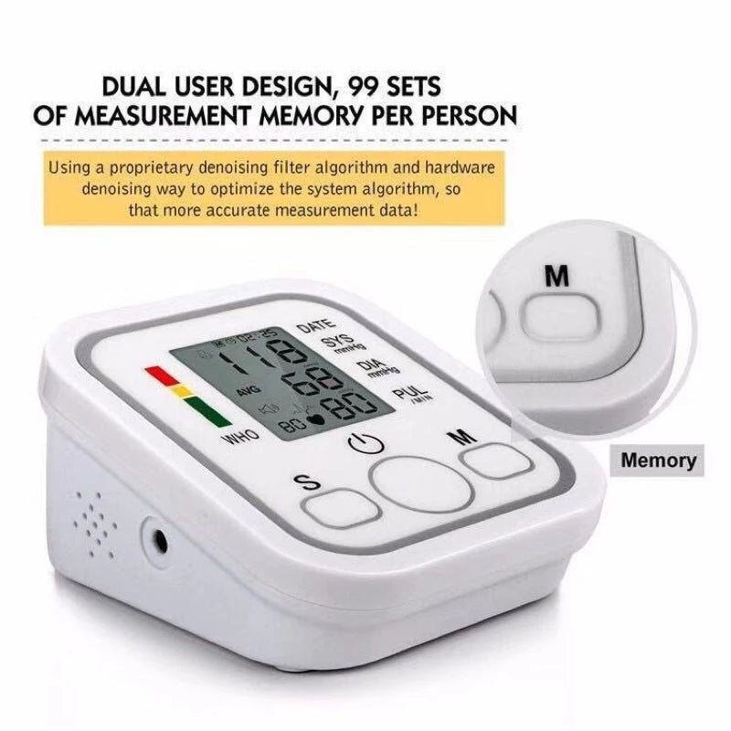 Electronic Blood Pressure Monitor Arm type