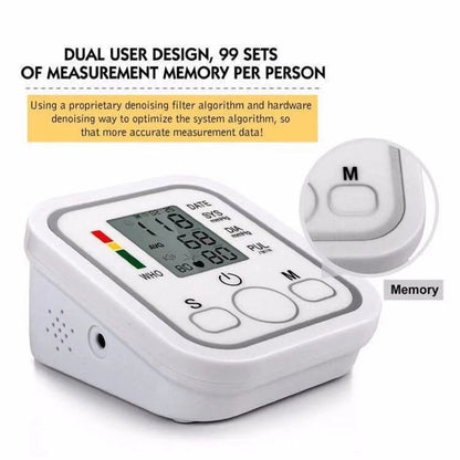 Electronic Blood Pressure Monitor Arm type