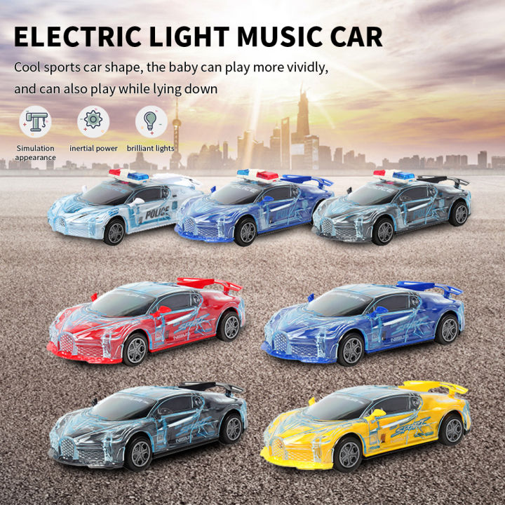Electric Toy Car with Lights and Sounds